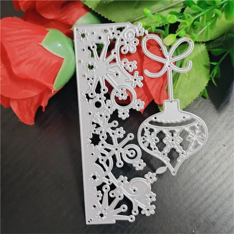 

Snowflake Lace/Christmas Bell Metal Cutting Dies For Stamps Scrapbooking Stencils DIY Paper Album Cards Decor Embossing