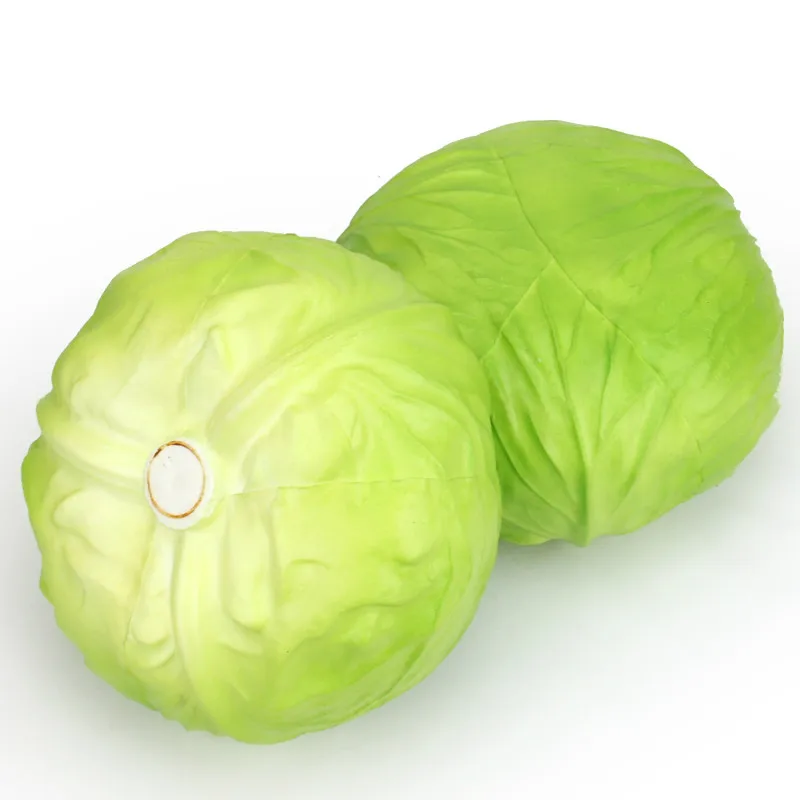 PU Simulation Green Cabbage Model Table Display Home Decorate Photography Props Plastic Artificial Vegetable Crafts | Дом и сад