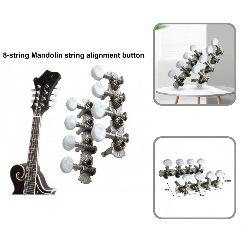 

High Quality Wear-Resistant Compact String Mandolin Tuning Pegs Machine Tuners Mandolin Tuning Pegs Mandolin Pegs 1 Set