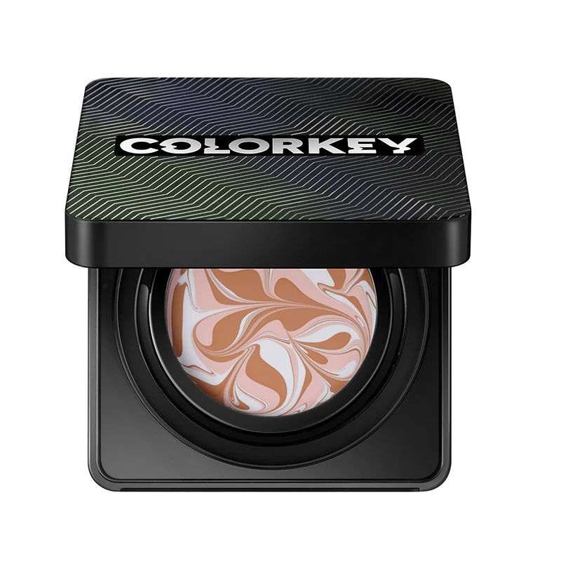 

COLORKEY Cushion Foundation Moisturizing Liquid Face Foundation BB Cream Concealer Oil Control Waterproof Brignten Face Cosmetic
