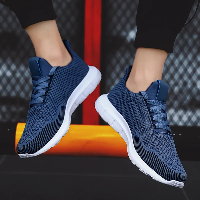 Новинка мужские кроссовки Повседневная обувь унисекс для взрослых дышащая