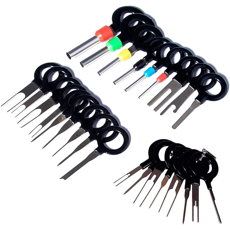 

70 Pcs Terminal Removal Key Tool, Terminal Pin Extractor Puller Repair Remover Key Tools for Most Connector Terminal