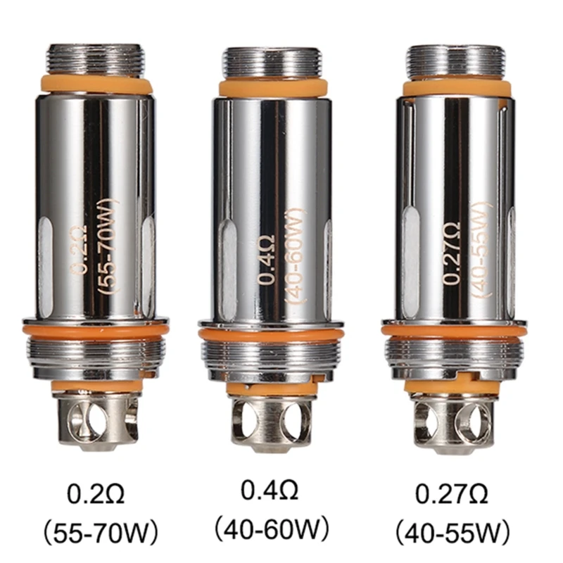 

5Pcs/Set Replacement Coil Heads For Aspire Cleito Coil 0.15/0.2/0.27/0.4/0.5 ohm