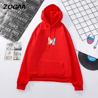 zogaa hoodies men new spring mens thick hooded sweatshirt trend simple printed harajuku casual youth all match hot korean style
