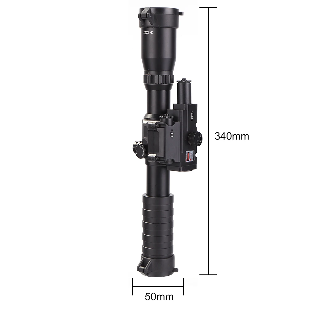 

3-9x40EG Tactical Optic Red Green Illuminated Riflescope Holographic Binoculars Waterproof Air Rifle Hunting Combo HuntingScope