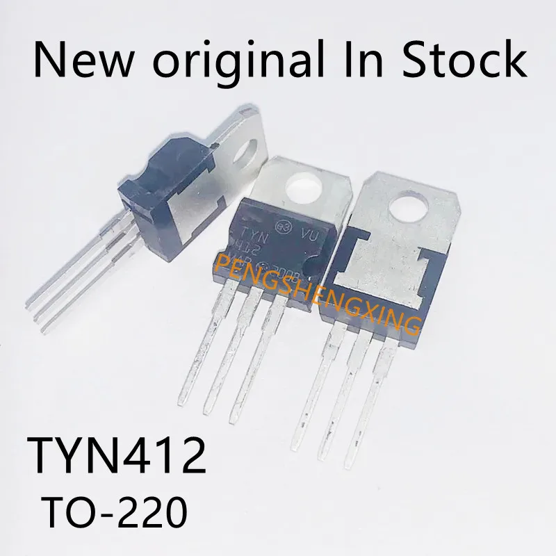 

10PCS/LOT TYN412 triode one-way thyristor TO-220 New original spot hot sale