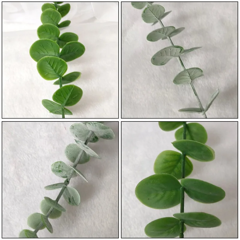 Искусственный Eucalipto ветви один эвкалипта стволовых Искусственные растения