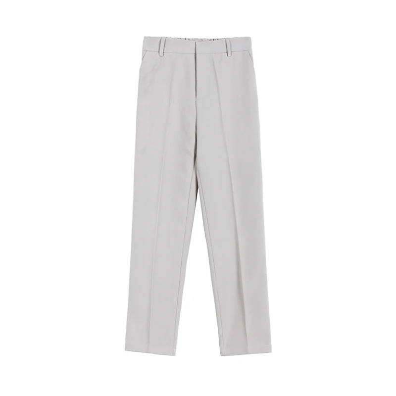 

IEFB Men's Wear Casual All-match Black Trousers MaleSelf-cultivation 2021 Autumn Fashion Ankle-length Suit Pants Trend 9Y868