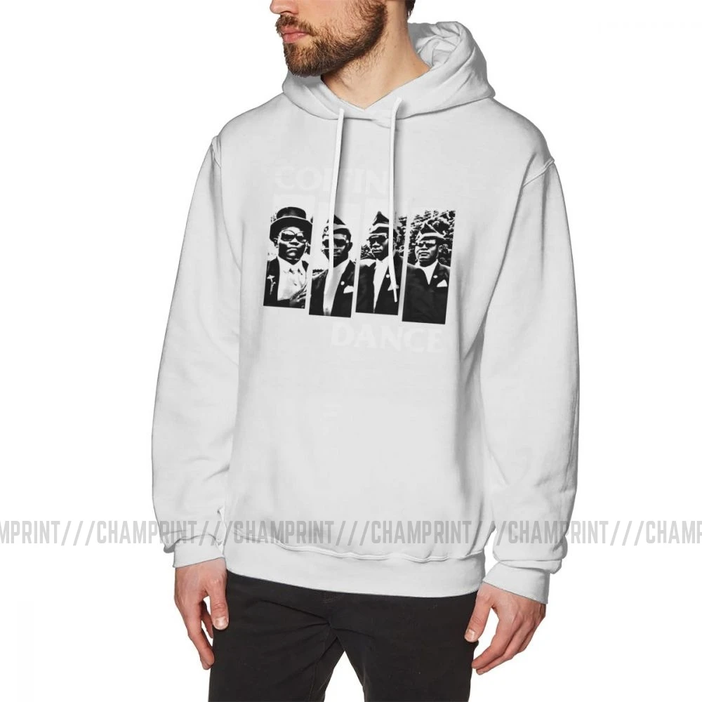 

Coffin Dance Hoodies Men Humor Pullovers 2020 Funny Meme Funeral Dance With Casket Pallbearers Cotton Normal Hooded Sweatshirt