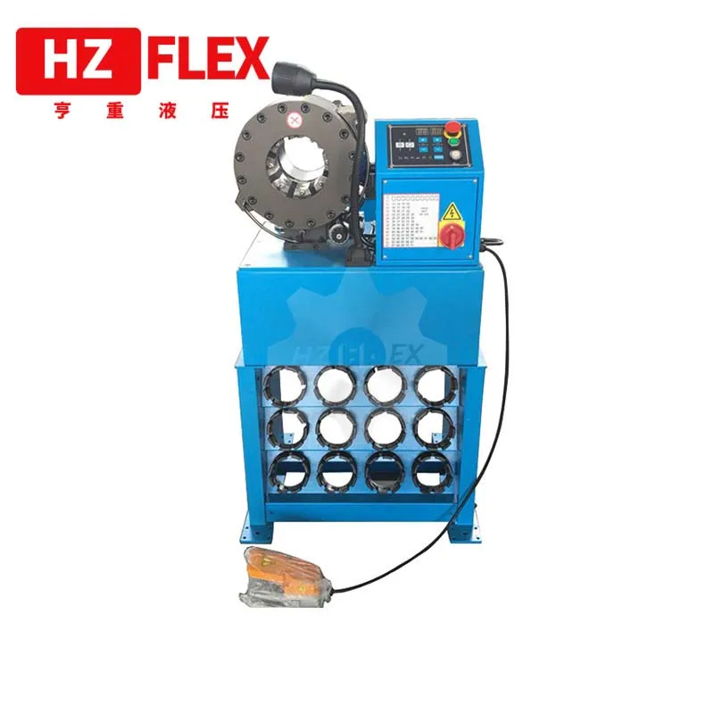 

HZ-32D Numerical ptfe stainless steel braided hose crimping machine