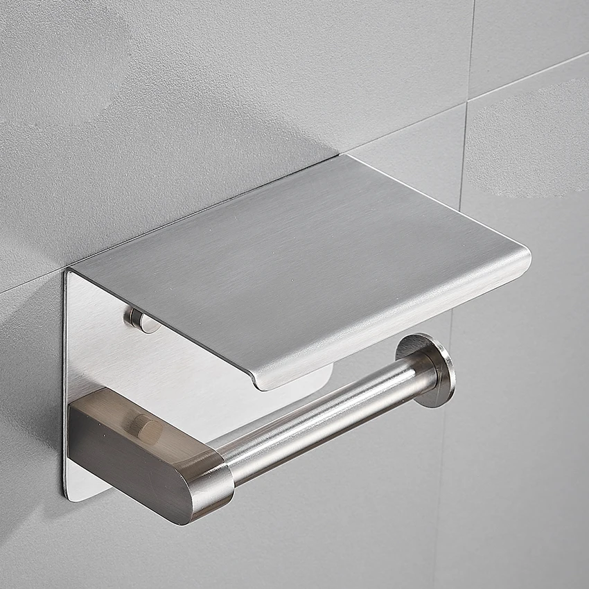 

Toilet Roll Paper Dispenser Holder Stainless Steel Sale Print Metal Box Wall Logo Style Surface
