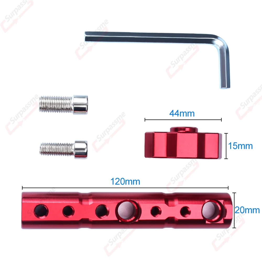 Универсальный кронштейн для зеркала заднего вида мотоцикла 8 мм и 10 - купить по