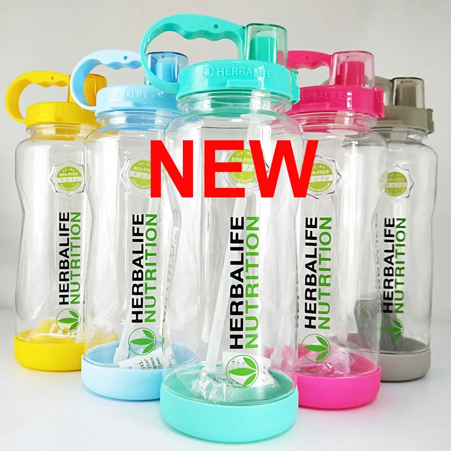 Прямая Заводская цена новинка герметичная портативная бутылка для воды Herbalife с
