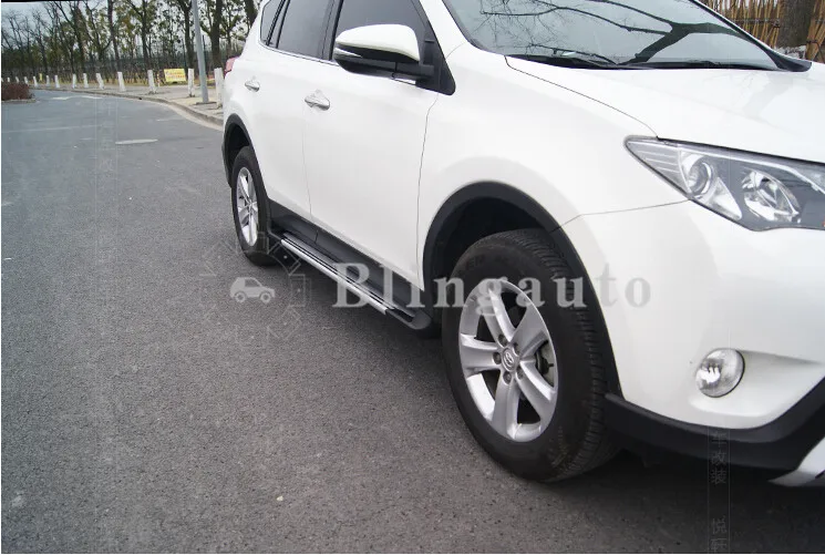 Подходит для T.oyota RAV4 2013 2014 2015 2 шт. левая и правая ходовая доска боковые ступени nerf