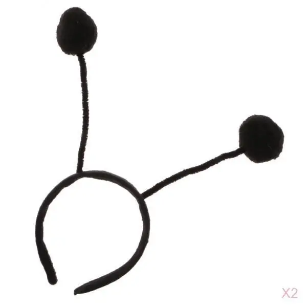 2 штуки детский насекомое антенна повязка на голову костюм для девочек пчела