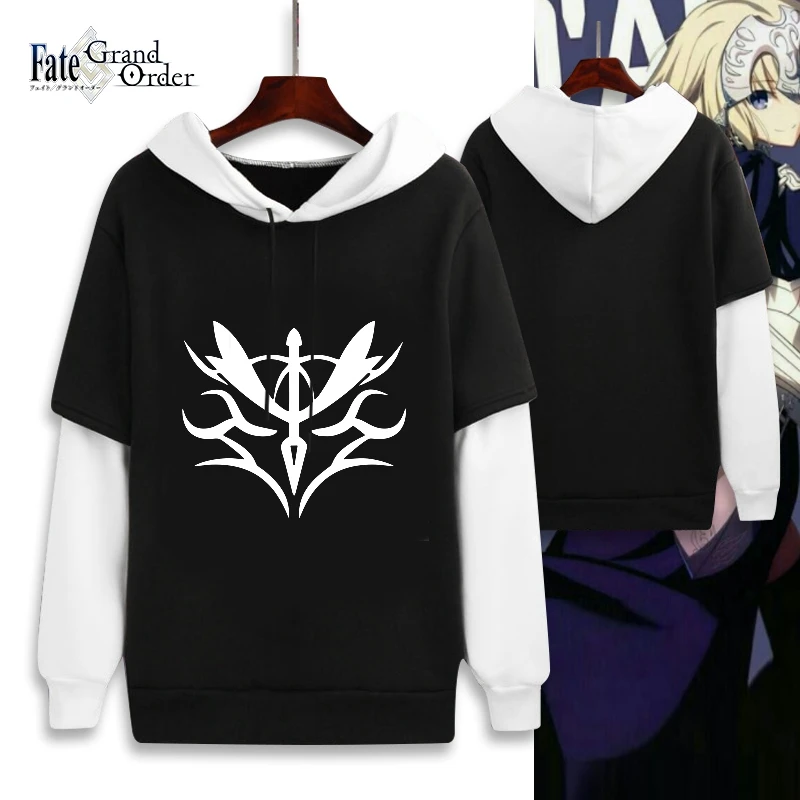 Аниме Fate/stay night толстовка с капюшоном High Q унисекс пуловер Fate FGO дуговая меч реглан