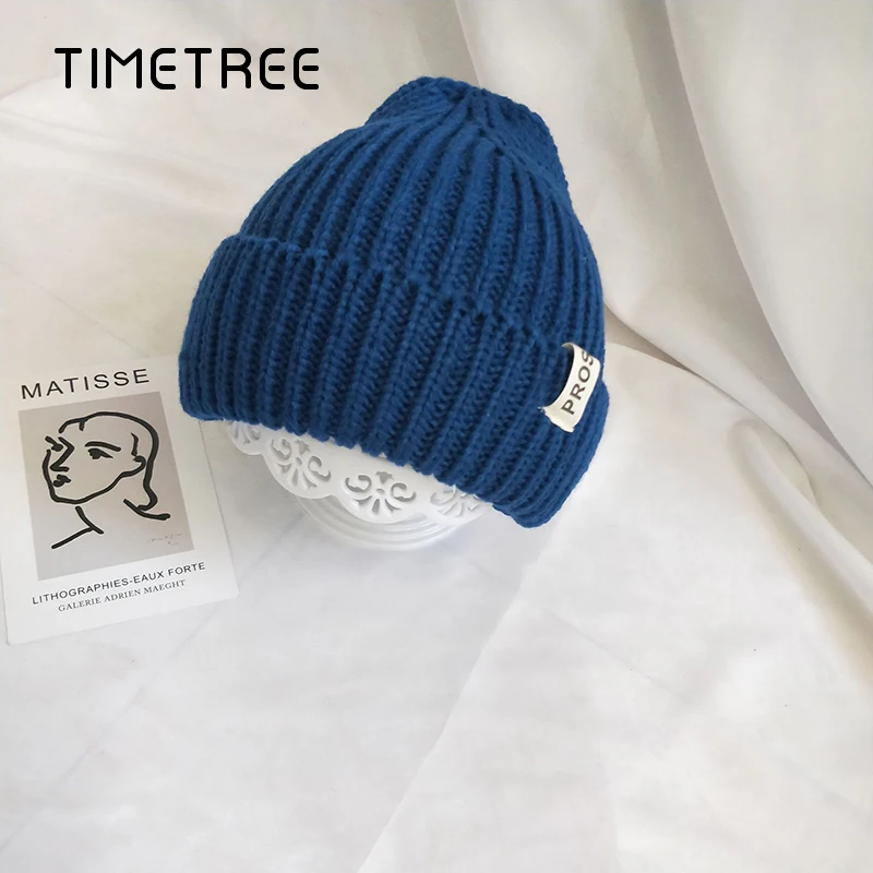 Fashion Thick Plush Windproof Women Knitted Winter Warm Soft Berets Hats Snapback Casual Outdoor Wool Caps lovers Beanies Hats