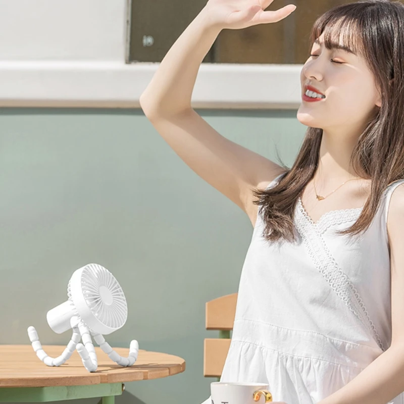 3 Скорость USB Перезаряжаемые 1800 мА/ч Батарея приведенный в действие вентилятор