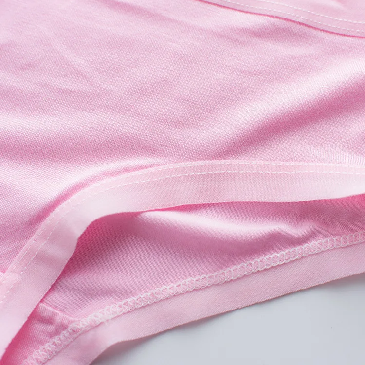 Милые женские трусики чистый цвет розовый красный черный рождественский подарок