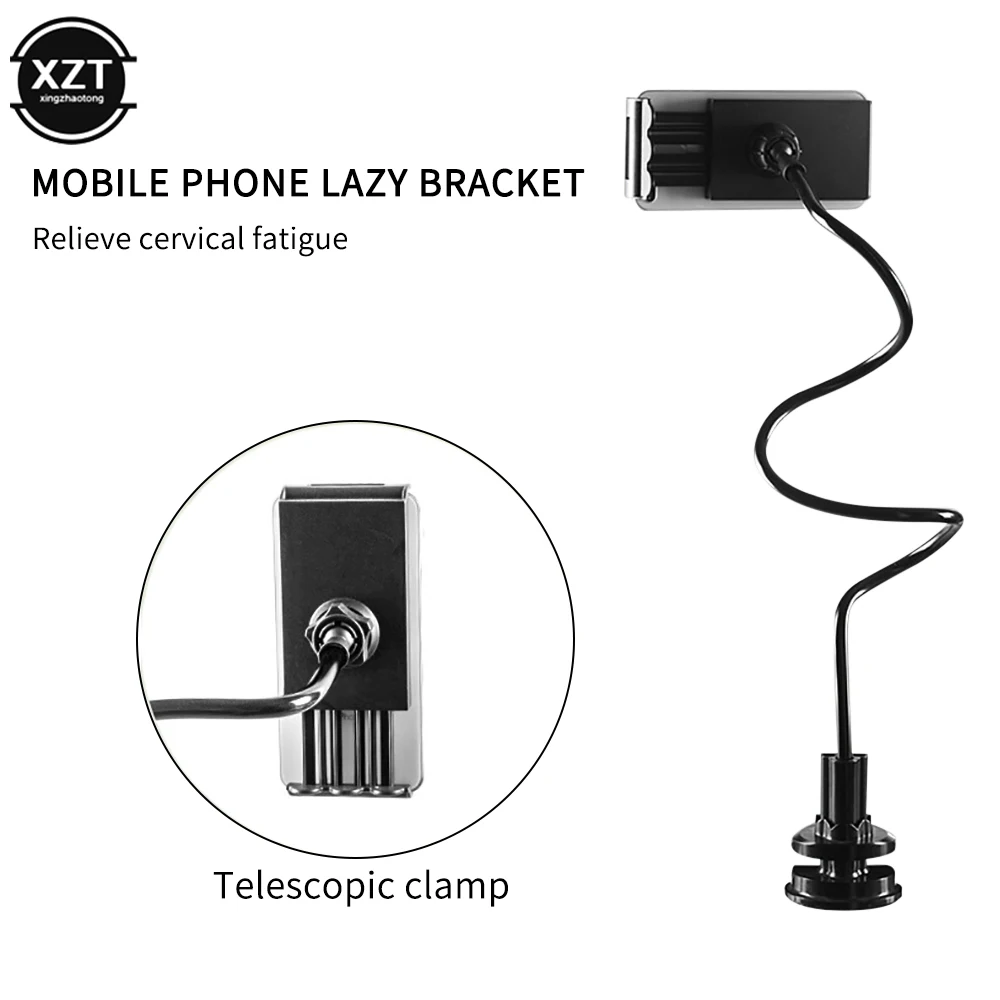 

Автомобильный держатель для телефона, гибкий вращающийся на 360 градусов держатель для телефона на лобовое стекло, автомобильный держатель для телефона с поддержкой GPS
