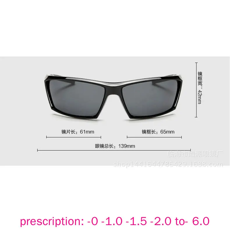 Новые готовые поляризованные очки для близорукости мужские и женские на заказ