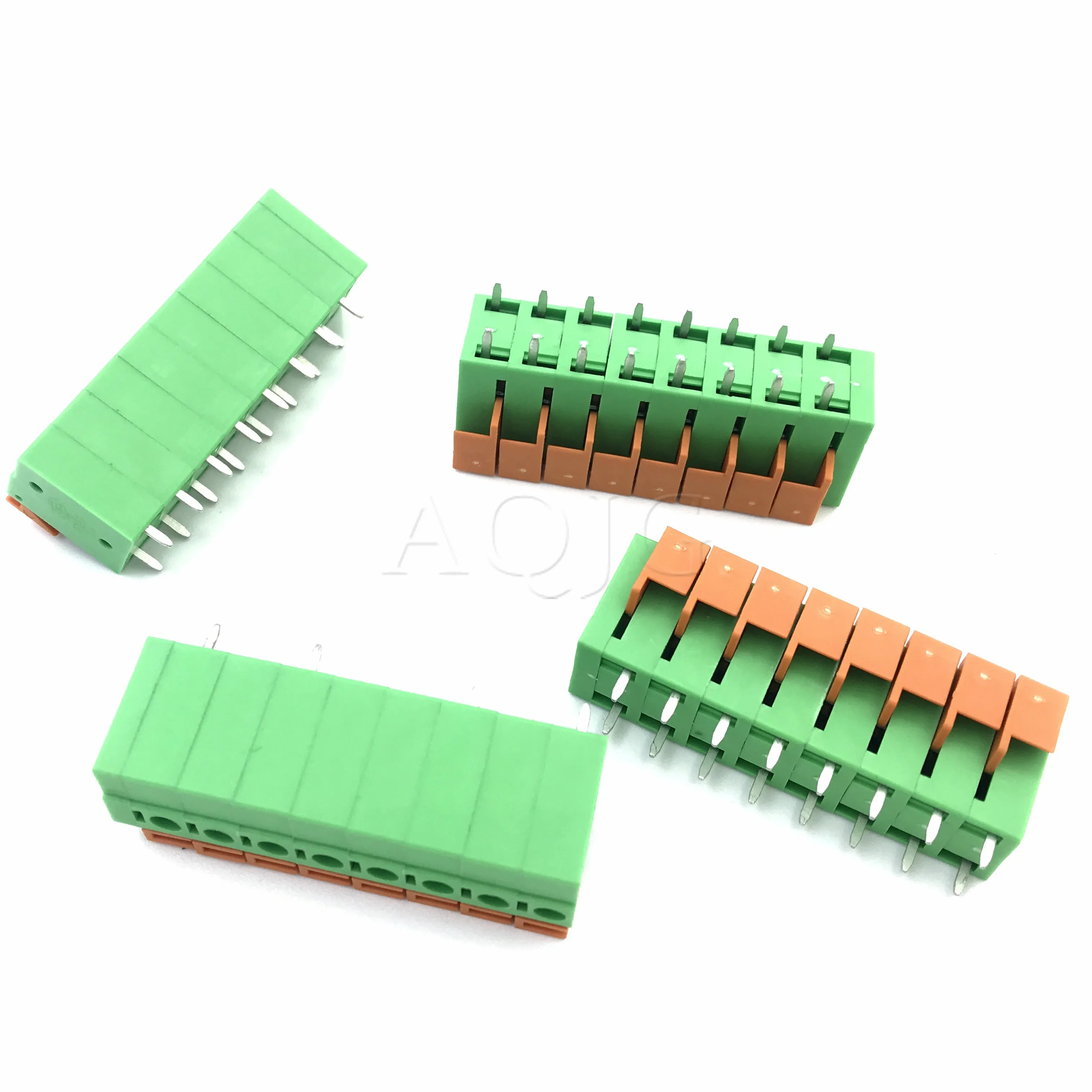 10 шт. KF142V 5 08 мм Печатная плата пружинная Клеммная колодка KF142R-5.08 2P 3P 4P 5P 6P 7p 8p 9p 10p