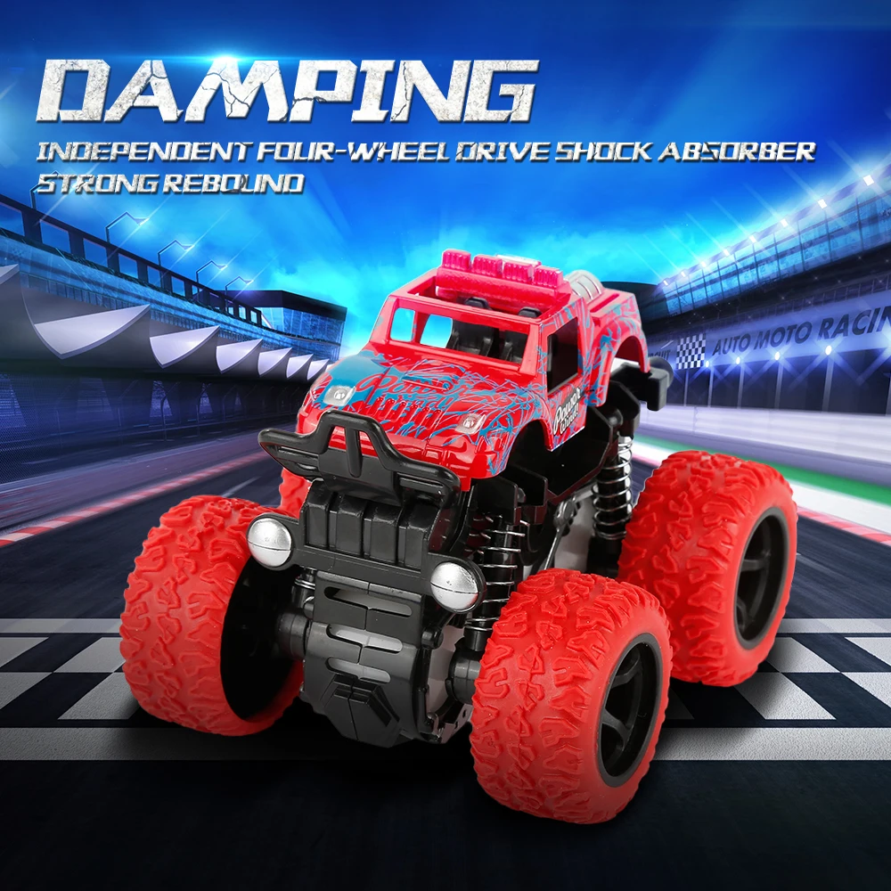 Новый мини-инерционный внедорожник четырехколесный привод пластиковый детский