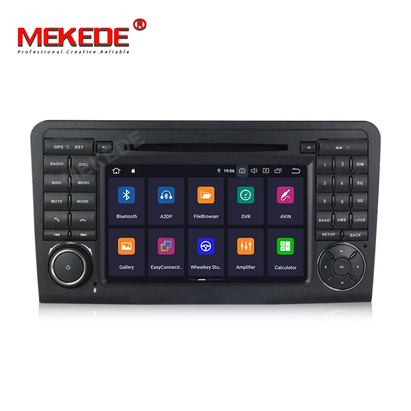 PX5 4 Гб + 64 ГБ Android 9 0 автомобильный мультимедийный плеер для Mercedes Benz ML Class W164 ML300 ML350
