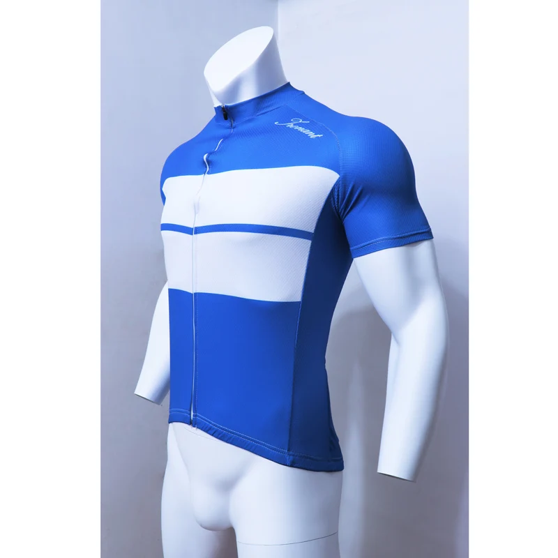 

Blue breathable cycling jersey quick dry fit bike riding shirt mtb jerseys 100% polyester FXR DH Downhill bike