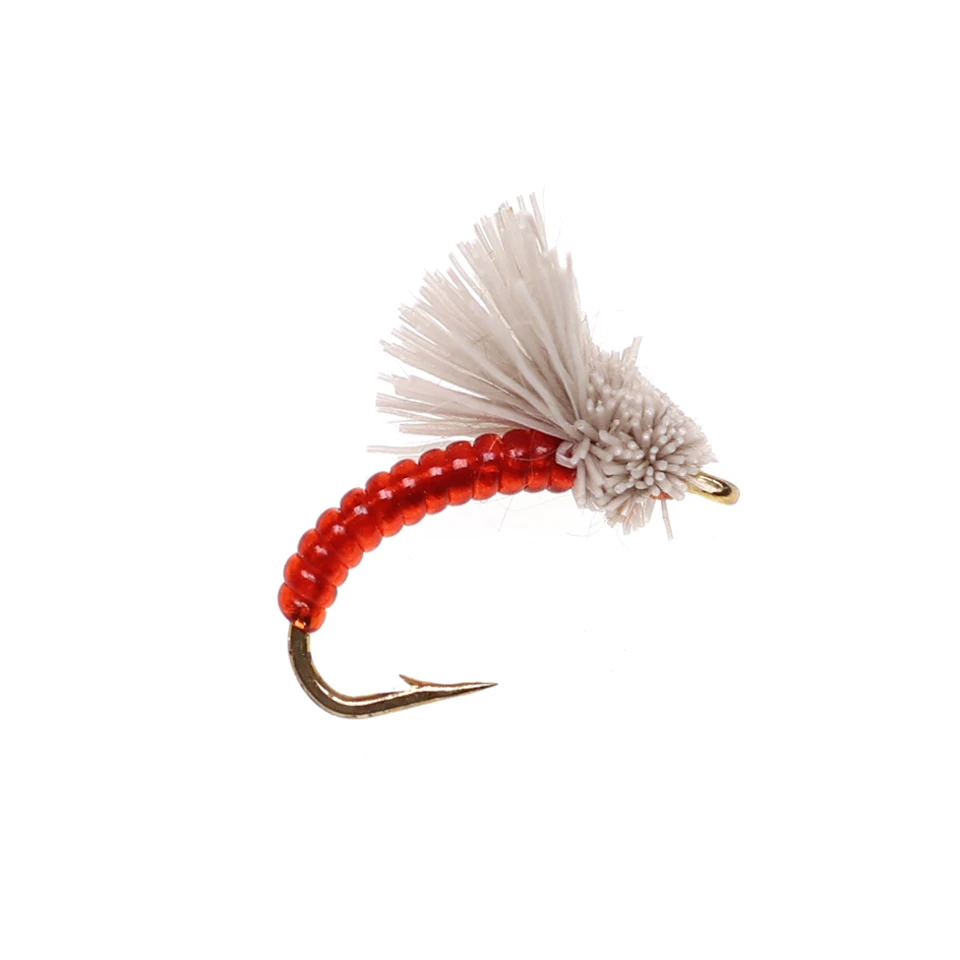 ICERIO 8PCS Serendipity Buzzer Midge pupa Nymphs Flies Trout Fishing Fly Lures#16
