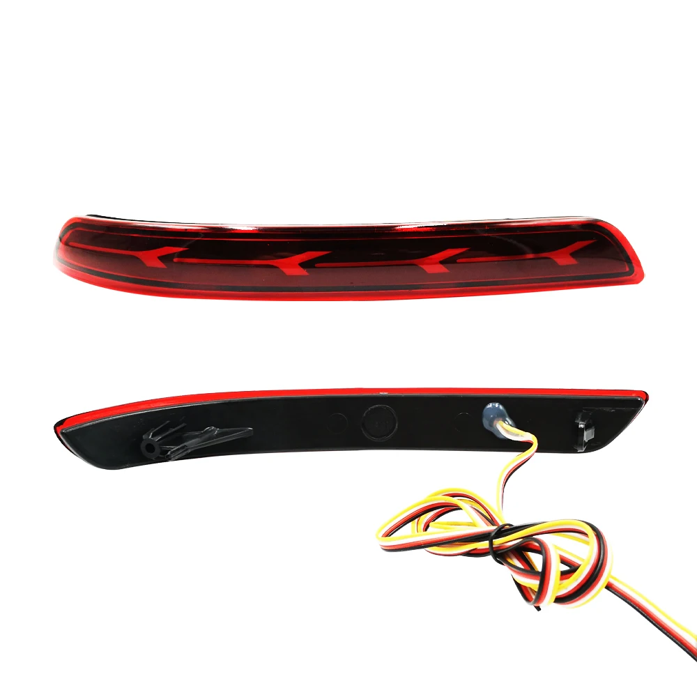 1 пара для Toyota Innova 2015 2016 2017 многофункциональный автомобильный светодиодный