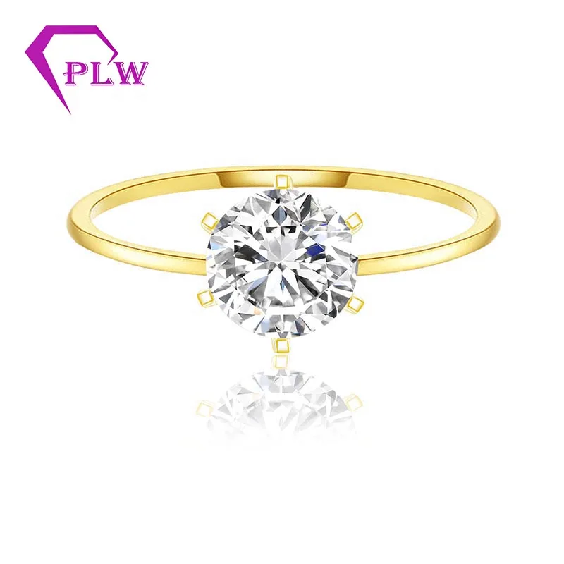 0.3ct 4 мм круглые бриллиантовые огранки сердечки и стрелы D Цвет моисанит кольцо 14 к