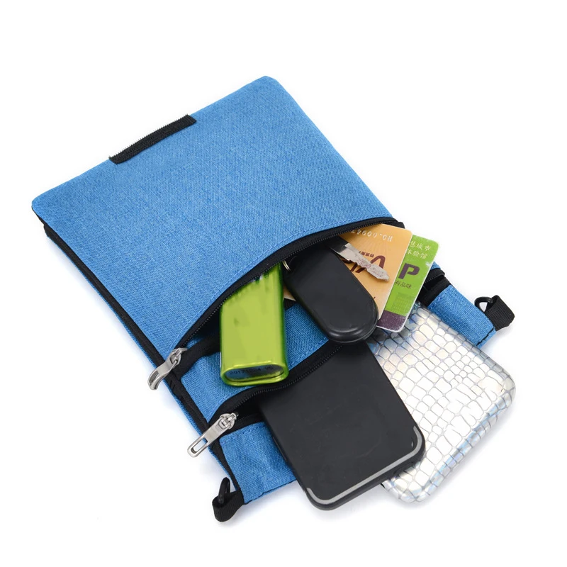 Neck Wallet Travel Pouch Adjustable Passport Holder with Double-Sided Use Certificate Shoulder bags Hanging ID Credit Card Bag | Дом и сад