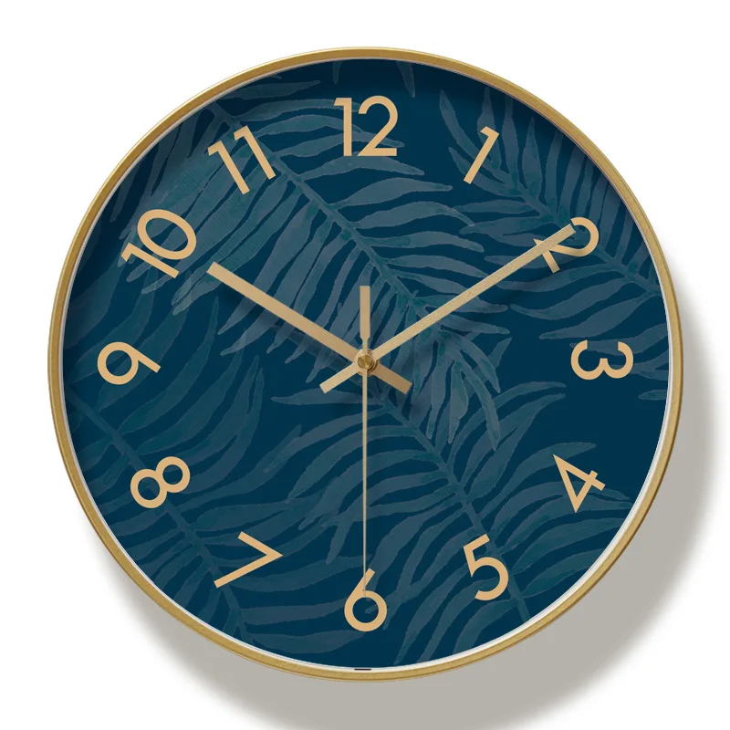 

Nordic Art Mute Wall Clock For Home Decor 12 Inch Modern Minimalist Wall Clocks Simple Decorative Wall Watches 50Z016