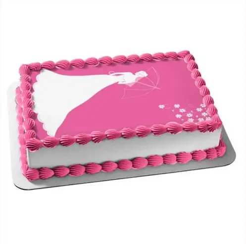Съедобная Вафля для глазури свадьбы торта украшения тортов подарок любви