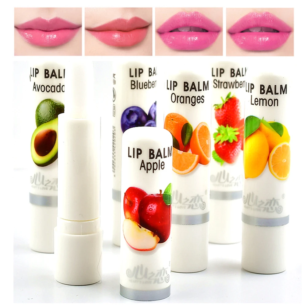 Натуральный фруктовый экстракт бальзам для губ Желейный бесцветный против