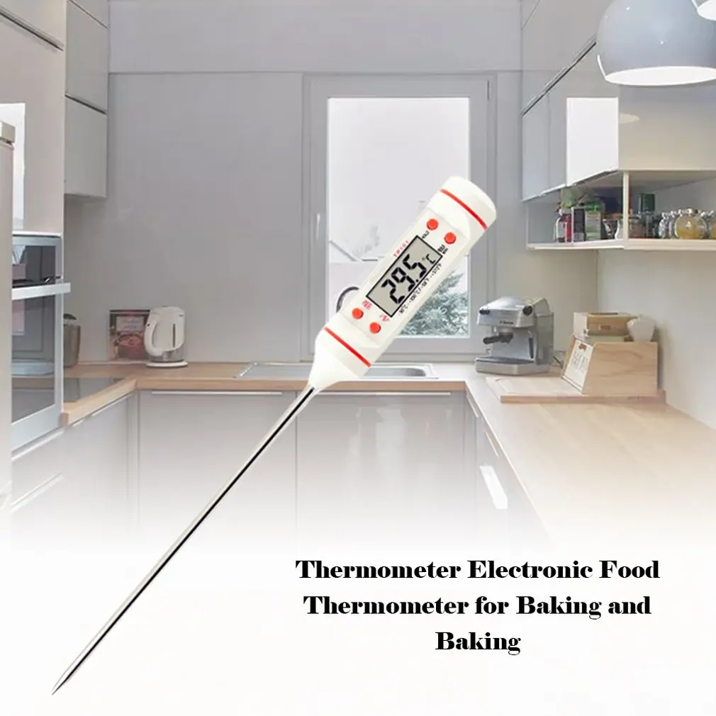 Термометр ручка кухонная электронная цифровой измеритель температуры жидкости