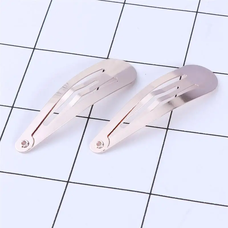 Простая заколка для волос из розового золота 4 8 см 50 шт. | Красота и здоровье