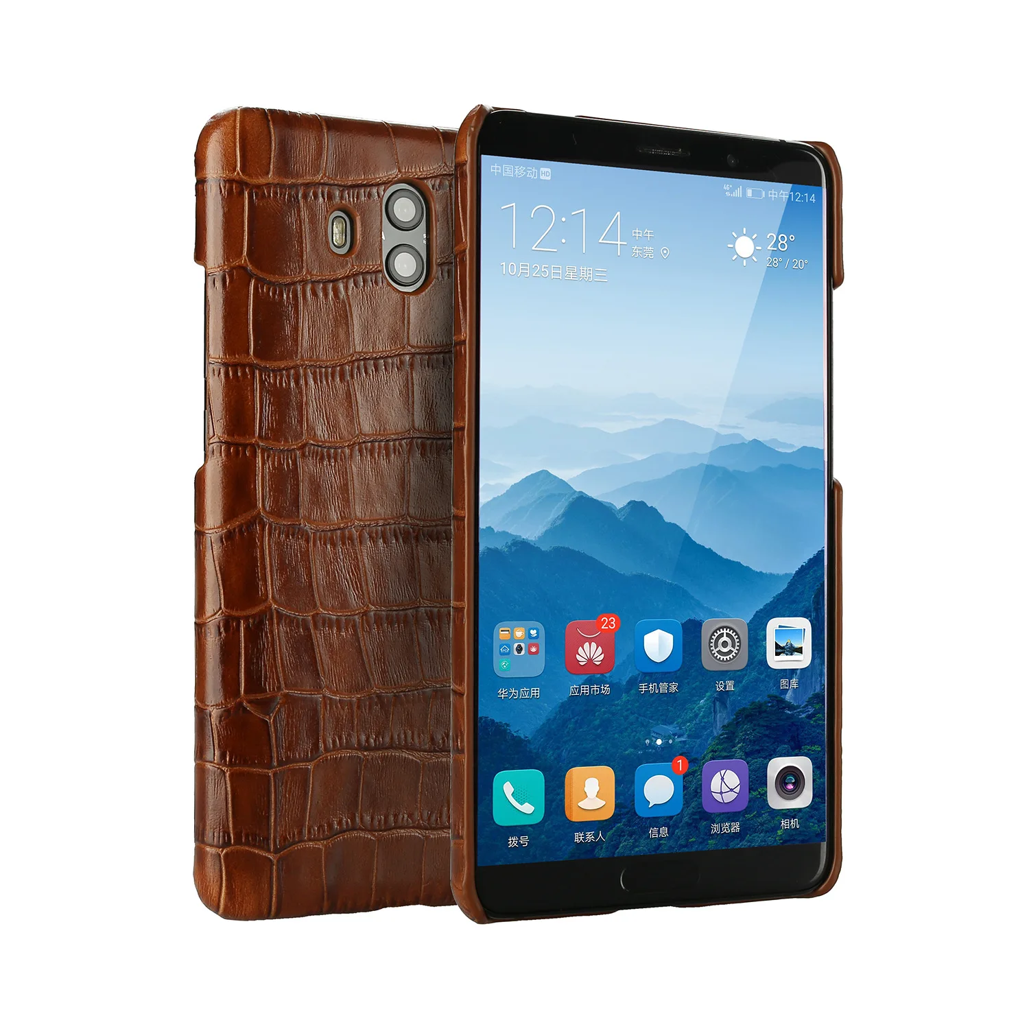 Чехол-накладка из натуральной кожи для Huawei Mate 10 Mate10 Pro | Мобильные телефоны и