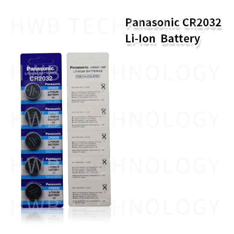 Аккумулятор для часов PANASONIC cr2032 3 в 200 шт. | Электроника