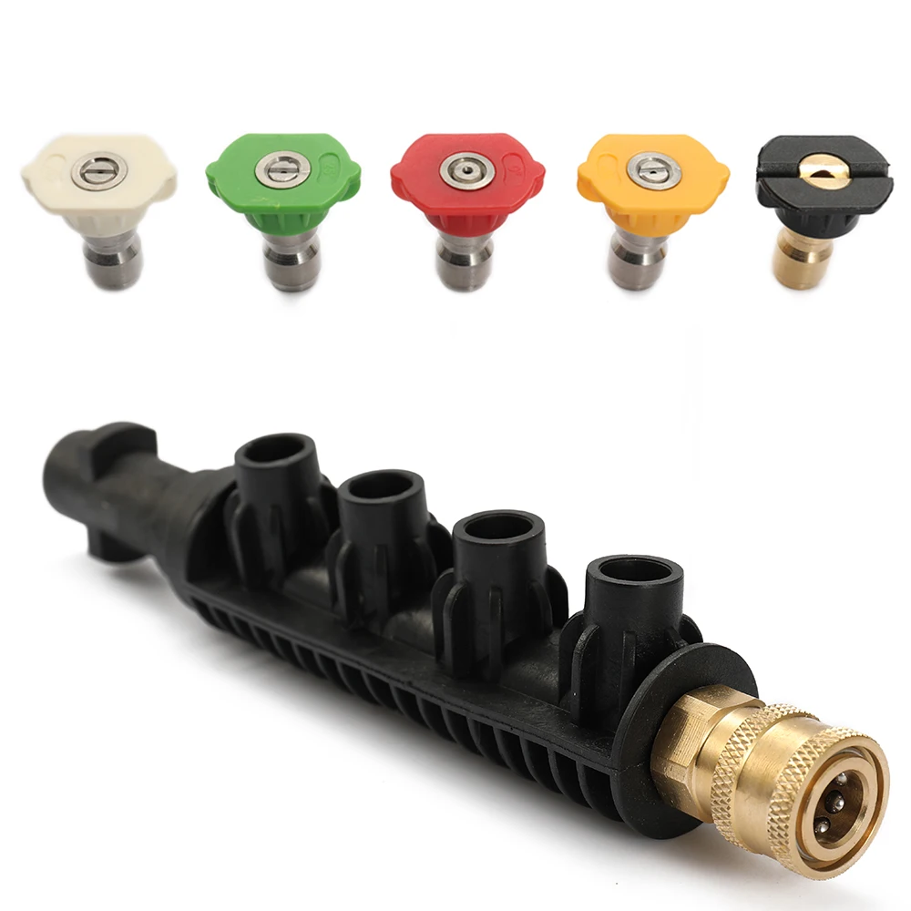 Насадка для мойки под давлением насадка распыления воды копья быстроструйная