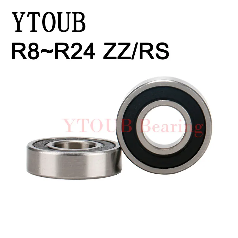 

YTOUB Inch bearings R8ZZ R10 R12 R14 R16 R18 R20 R22 R24 ZZ RS 2RS High Quality Deep Groove Ball Bearing