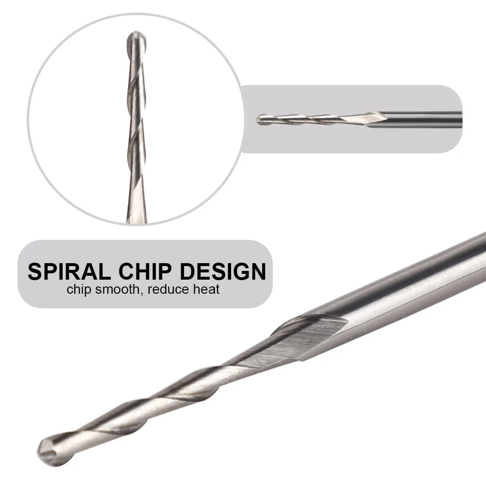 1 шт. фреза для деревообработки с двойным краем 3 175 мм твердосплавный 2 Диаметр