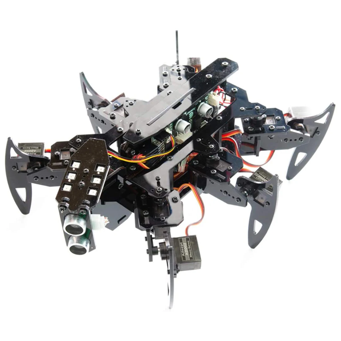 Adeept Hexapod робот паук Комплект Стволовых в наборе для Arduino тренировка мозга игрушка