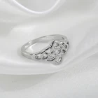 Модное этническое китайское женское кольцо с узлом, модные серебряные аксессуары для вечерние ринки, ювелирные украшения, 2022