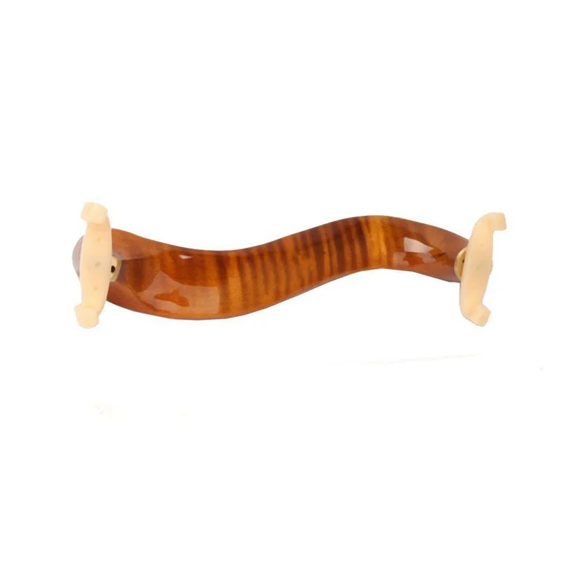 Professional Maple Wood Violin Shoulder Rest Adjustable 3/4 4/4 Size