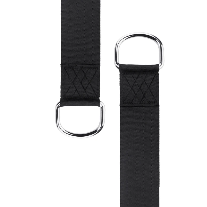 

Hammock Straps Belt Tree Rope With Metal Buckle Hook Nylon Strong Hammock Rope 2 PCS