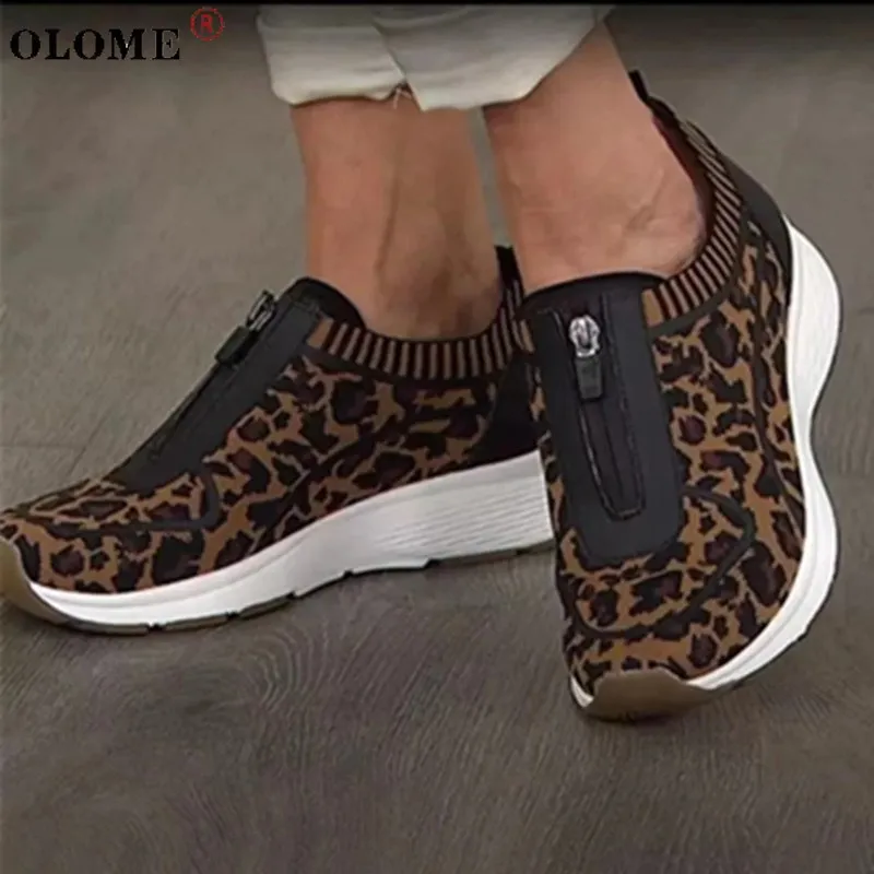 

Women's Shoes, Women's Flat Shoes, Women's Sports Shoes, Women's Casual Loafers, Travel Shoes, Leopard Color