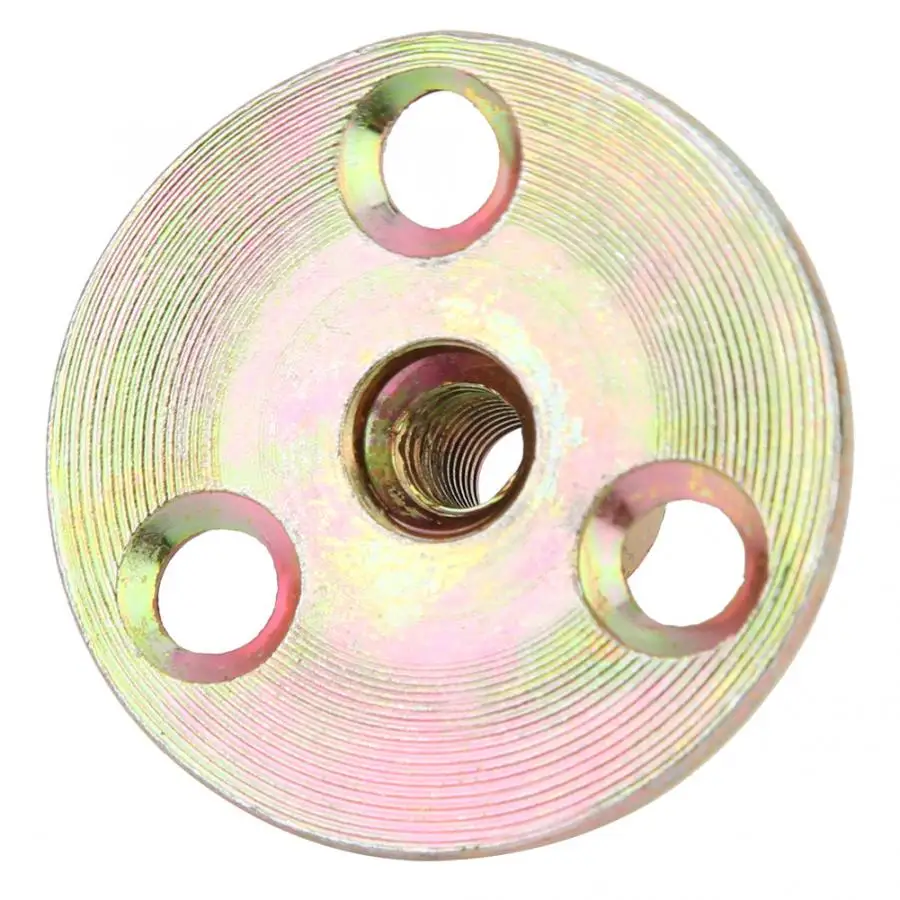 5 шт. Т-образная гайка фланец с 3 отверстиями Оцинкованная железная для крепления