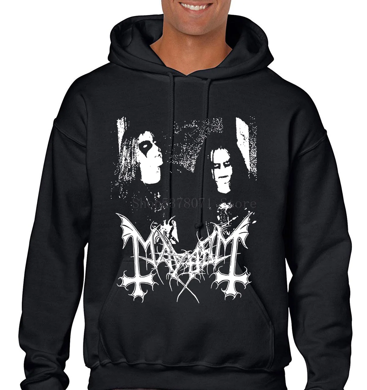 MAYHEM HoodiesDead Morbid норвежский черный металлический Европейский свитер с рукавом